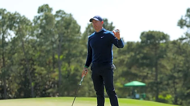 Golf-McIlroy welcomes nerves in strong start to Masters title defense