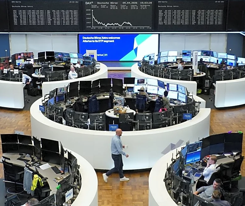 European shares edge higher as markets brace for Mideast talks