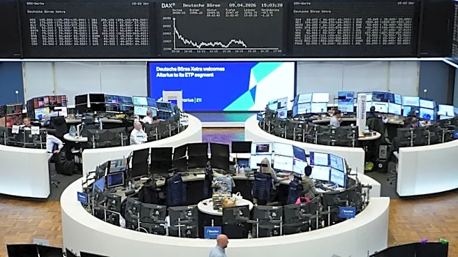 European shares edge higher as markets brace for Mideast talks