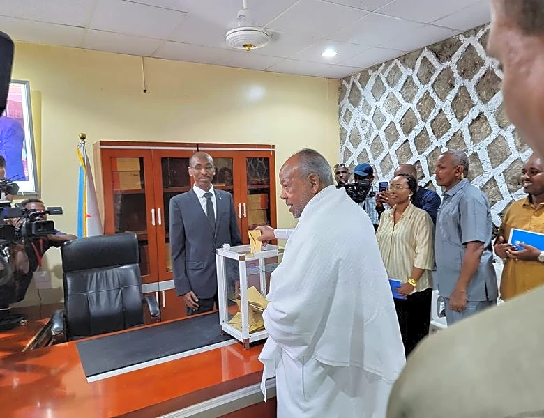 Djibouti president wins election with 97.8% of vote, state media says