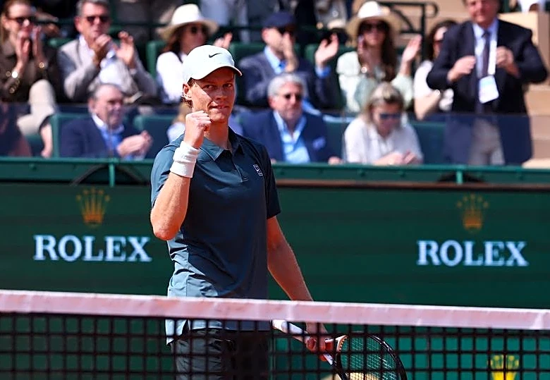 Tennis-Sinner sweeps aside Zverev to book Monte-Carlo final berth