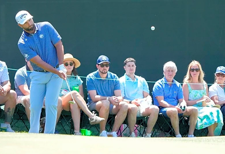 Jon Rahm 5-over through three rounds, on fringe of 50th at Masters