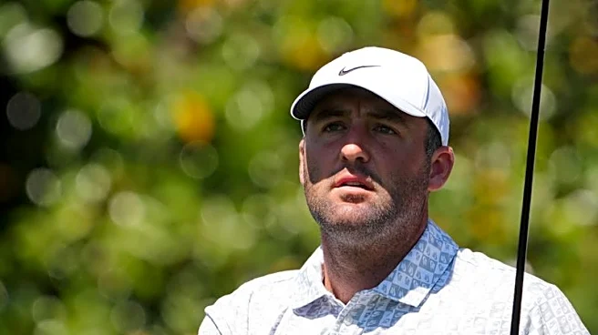 Golf-Scheffler storms back into contention to put Masters on notice