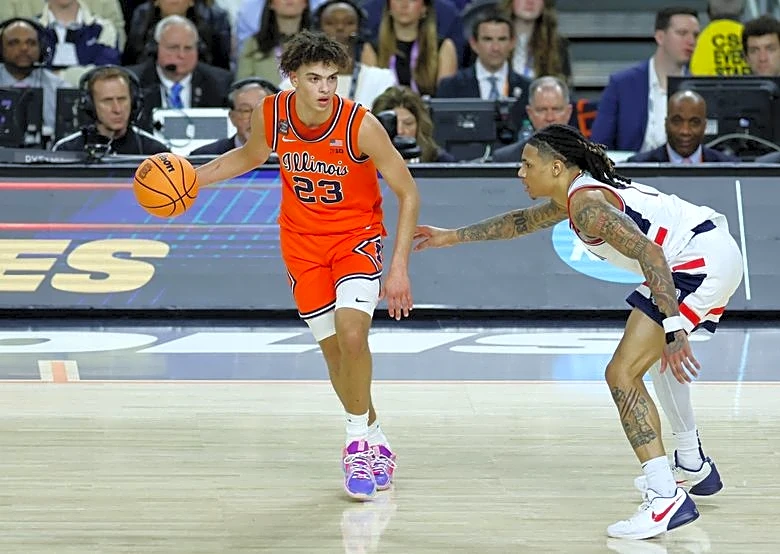 Illinois freshman G Keaton Wagler to declare for NBA draft