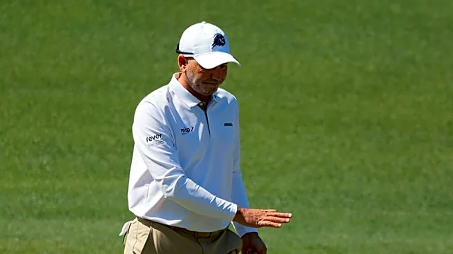 Golf-Garcia forced to finish Masters without driver after early outburst