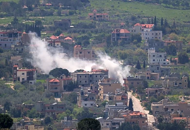 Israel presses assault on Lebanon border town ahead of US-hosted talks