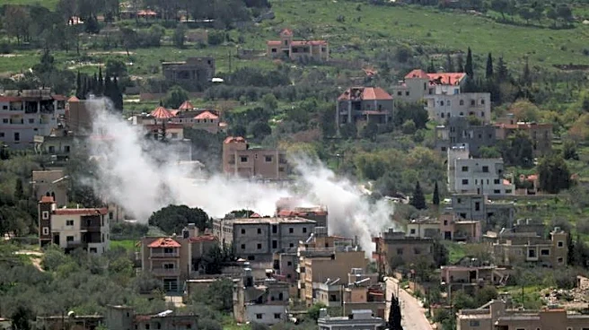 Israel presses assault on Lebanon border town ahead of US-hosted talks