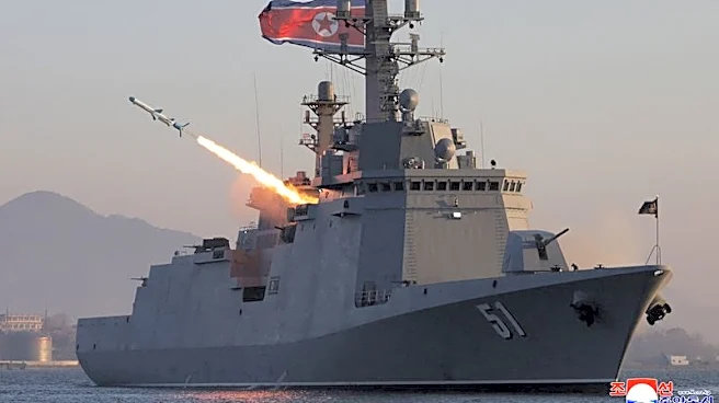 North Korea tests cruise and anti-ship missiles from naval destroyer