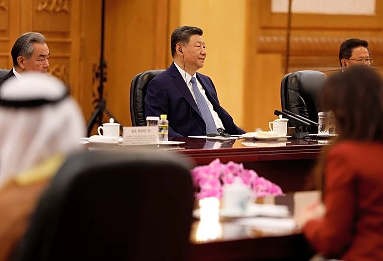 China's Xi says rule of law must be upheld for Middle East peace