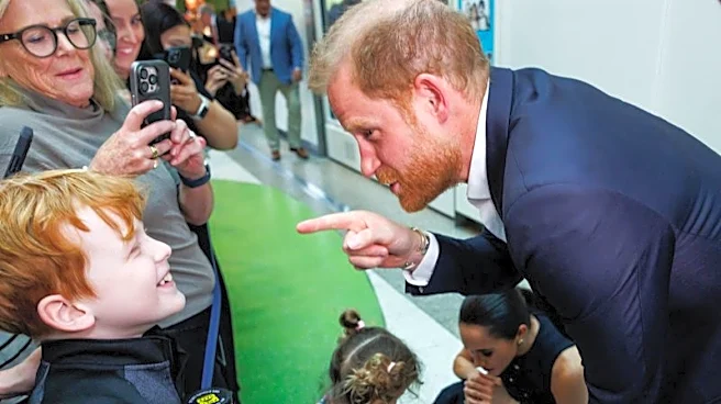 Britain's Prince Harry speaks of struggles of fatherhood on Australia tour