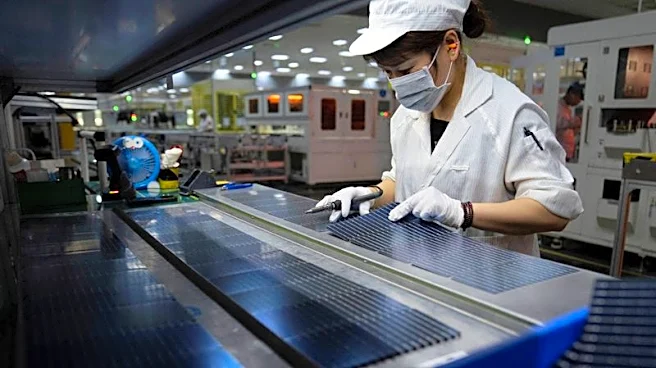 Exclusive-China weighs curbs on exports of solar manufacturing equipment to US