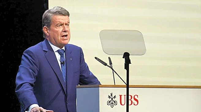 UBS chairman says key business decisions may soon become unavoidable