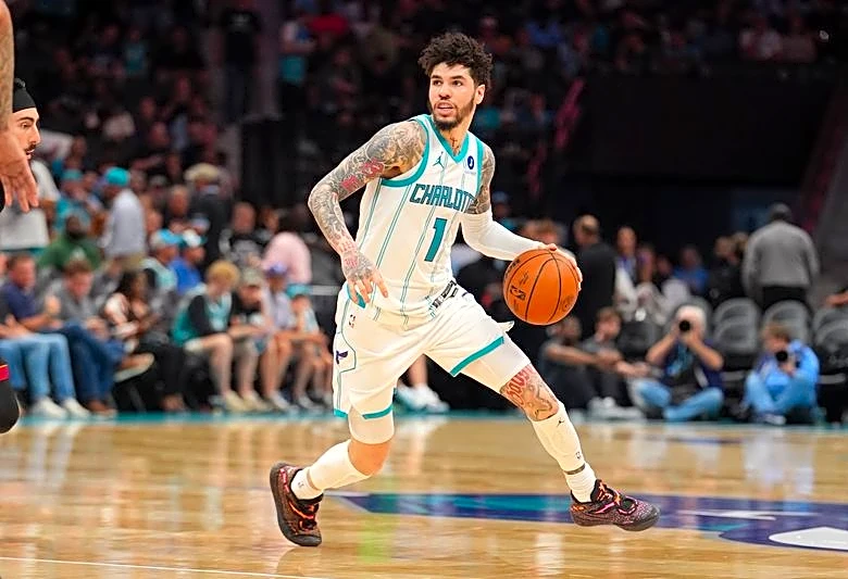 Report: NBA reviewing LaMelo Ball's trip of Bam Adebayo