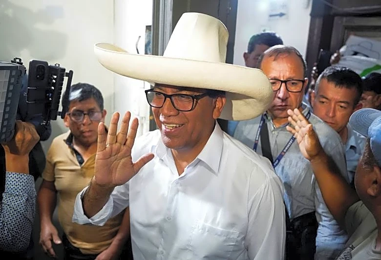 Leftist Sanchez in line for Peru runoff as vote count goes down to the wire