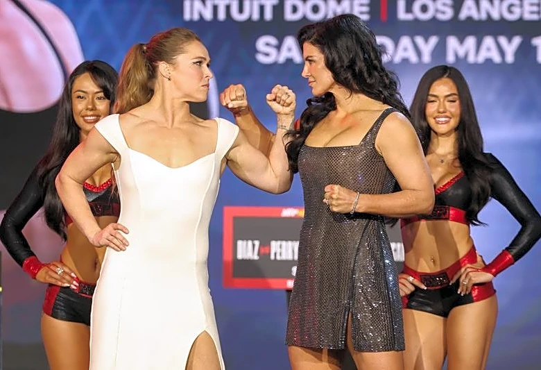 MMA-Rousey says her comeback bout against Carano is the biggest MMA fight of all time