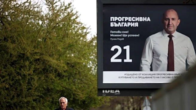 Bulgaria's pro-Russian former president leads election race on anti-graft ticket