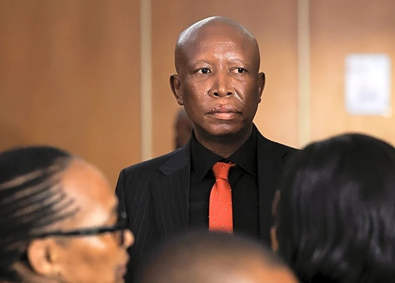 South African opposition leader Malema gets jail sentence for firing gun
