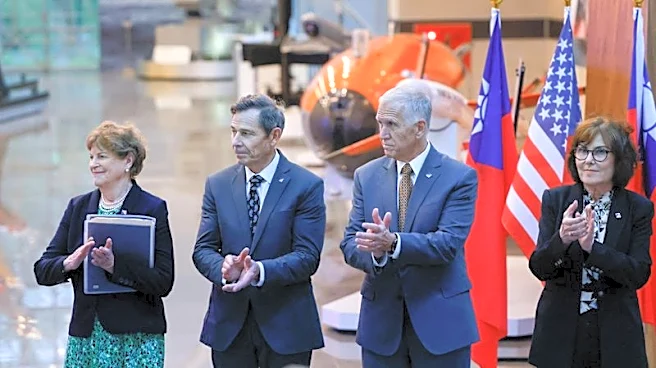 US senators reassure Taiwan on weapons approvals in coming weeks