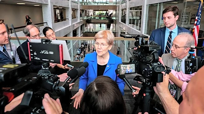 Fed chair nominee Warsh's disclosures don't comply with Senate ethics rules, Senator Warren says