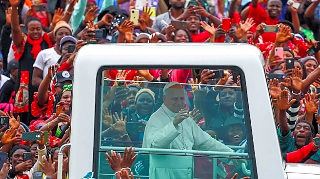 Crowds gather in Cameroon for biggest event of Pope Leo's Africa tour