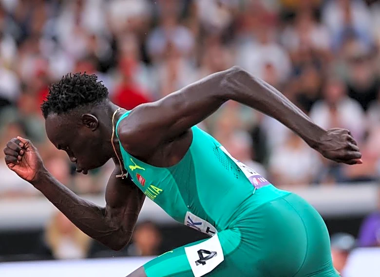 Athletics-Gout eyes 10-seconds barrier at Australia's junior championships