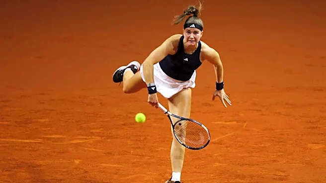 Tennis-Muchova beats Gauff, Andreeva knocks Swiatek out of Stuttgart Open