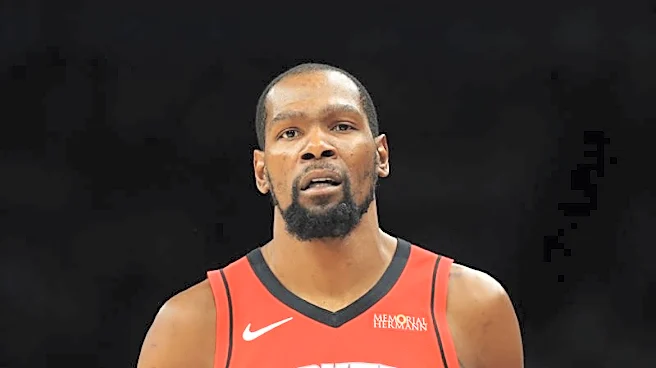 Rockets open series vs. Lakers without star Kevin Durant (knee)