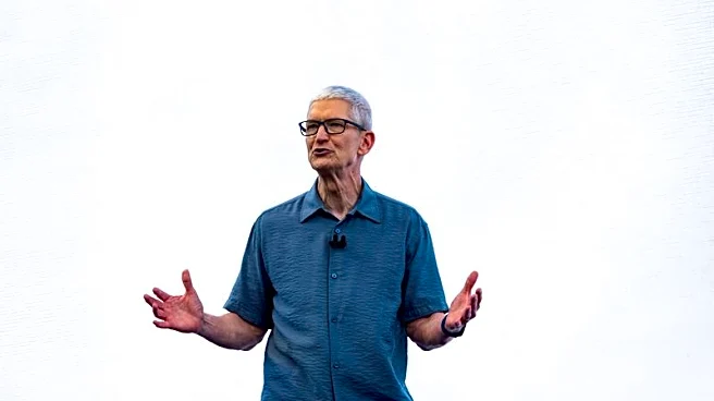 Apple CEO Cook is lauded by investors as he prepares for new role