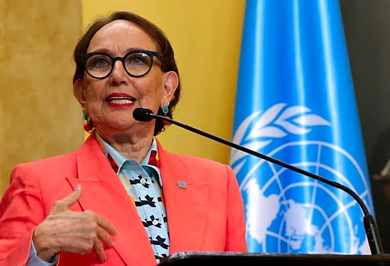 UN leadership candidate Grynspan vows peacemaking and reform