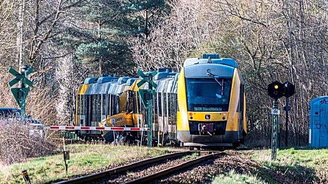 Two trains collide in Denmark, injuring 17 people, emergency service says