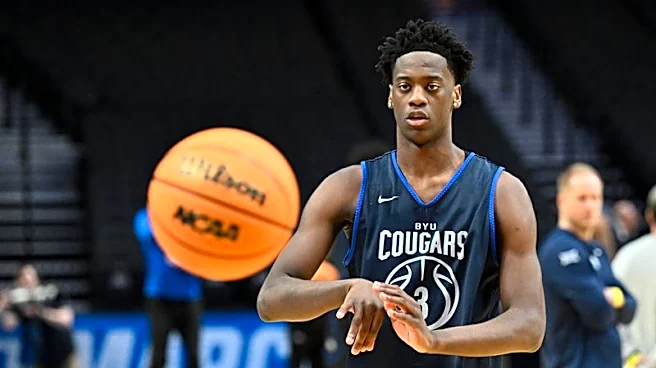 BYU's AJ Dybantsa, potential top pick, declares for draft