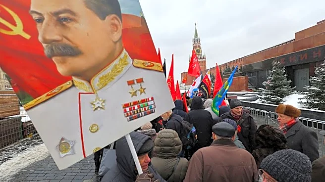 European states accuse Russia of trying to erase memory of Stalin's crimes after monument disappears