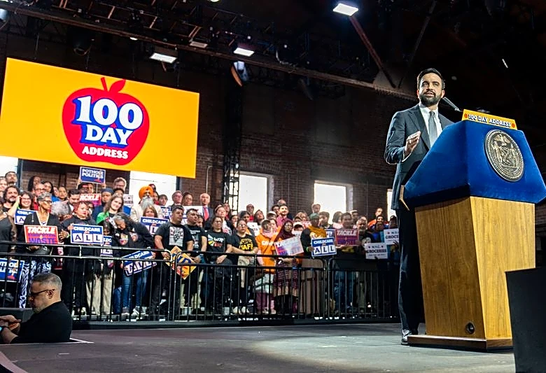 Citadel hits back after Mamdani features Griffin's penthouse in video