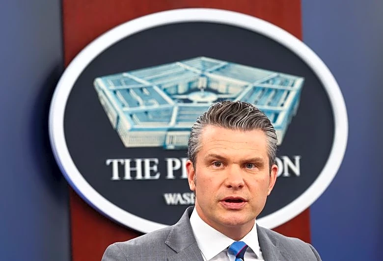 Pentagon chief Hegseth says US blockade on Iran 'going global'