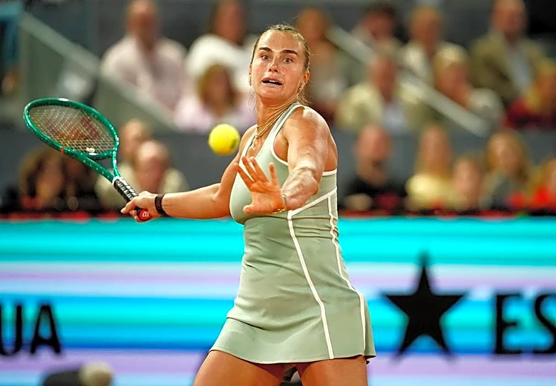 Aryna Sabalenka improves to 25-1; advances to 4th round in Madrid