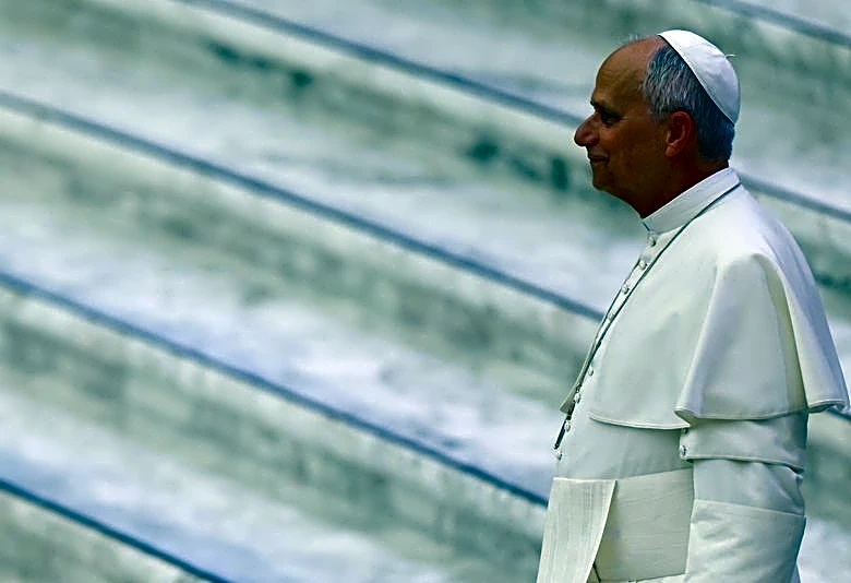 Pope Leo says those who wage war are thieves stealing away our peaceful future