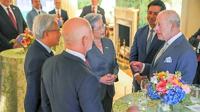 King Charles meets with US tech leaders, talks startup challenges