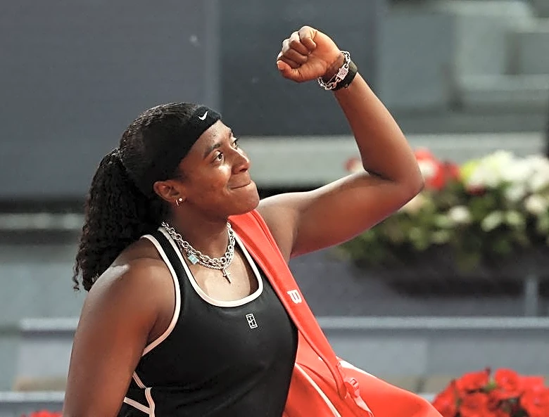 Tennis-Baptiste's variety drags Sabalenka out of comfort zone in Madrid shock