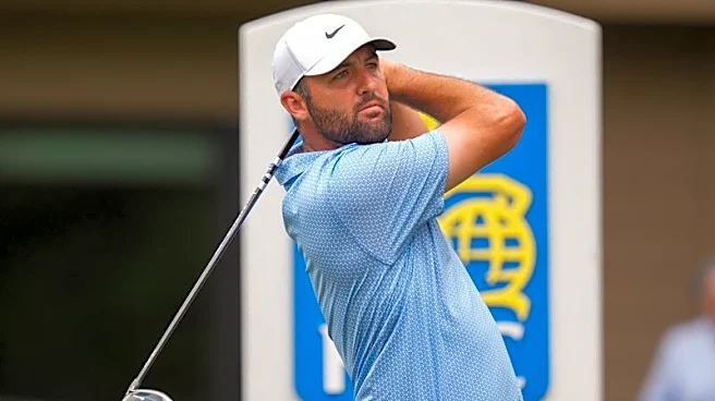 Scottie Scheffler in driver's seat for Cadillac Championship