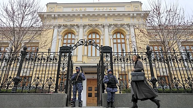 Russia’s economy shows first quarterly contraction in three years