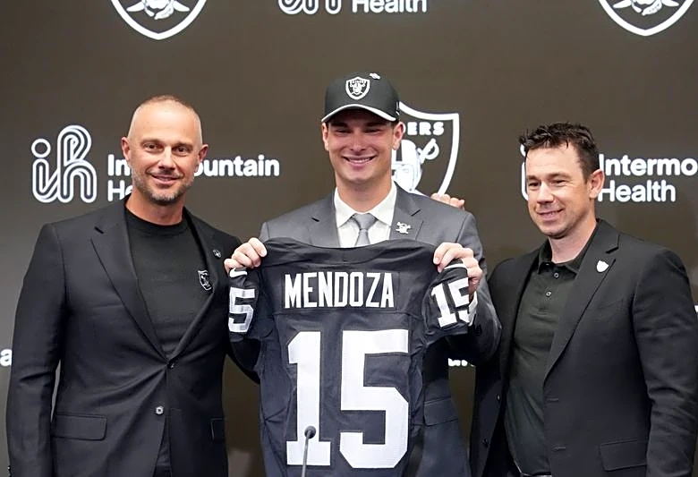Raiders' Fernando Mendoza to wear No. 15 with blessing from Tom Flores