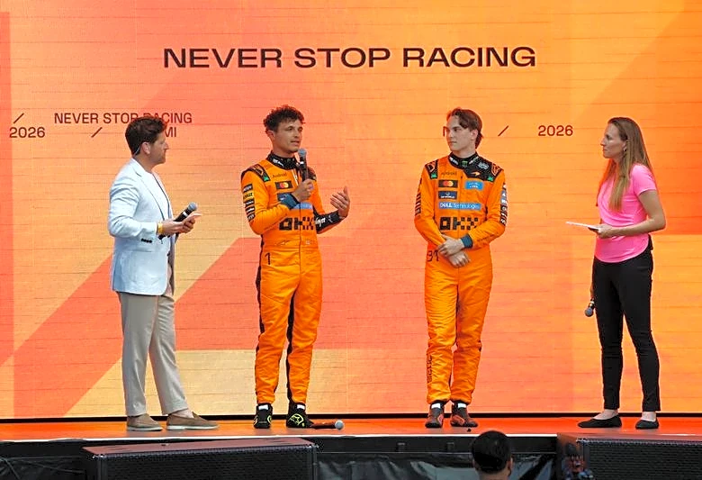 Motor racing-McLaren take F1 to the fans with Miami street show as 1,000th race looms