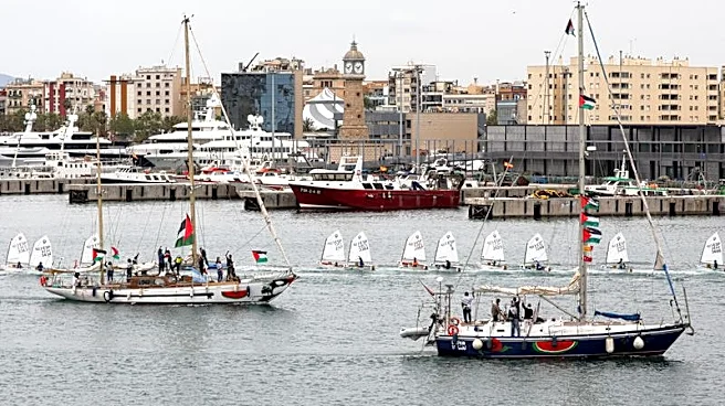 Israel intercepts Gaza aid ships in international waters, organisers say