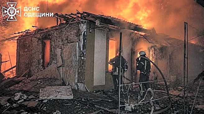 Russian drones strike Ukraine's Odesa overnight, wounding 18, officials say