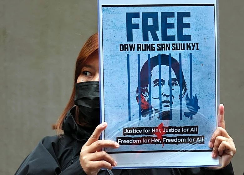 Myanmar commutes ex-leader Aung San Suu Kyi's sentence again, lawyer says