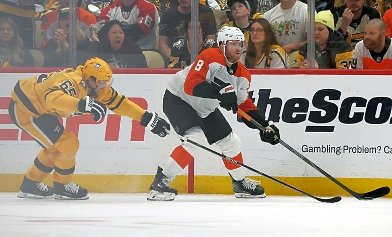 NHL roundup: Flyers KO Penguins with OT win in Game 6
