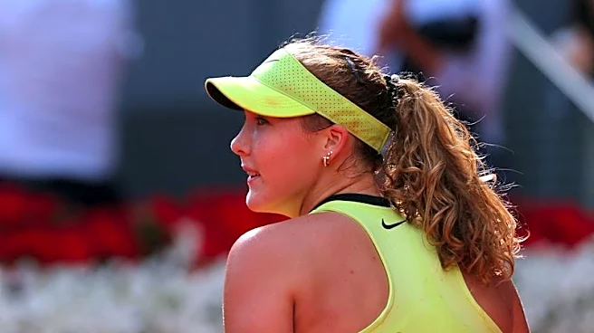 Tennis-Andreeva fends off Baptiste challenge to reach Madrid Open final