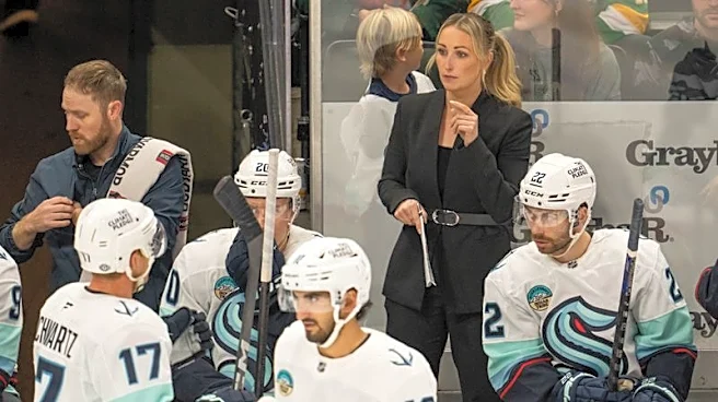 Assistant coach Jessica Campbell leaving Kraken
