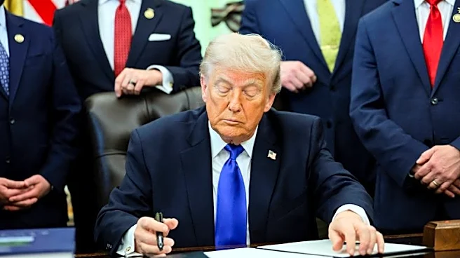 Trump signs order authorizing pipeline project partially reviving Keystone XL line