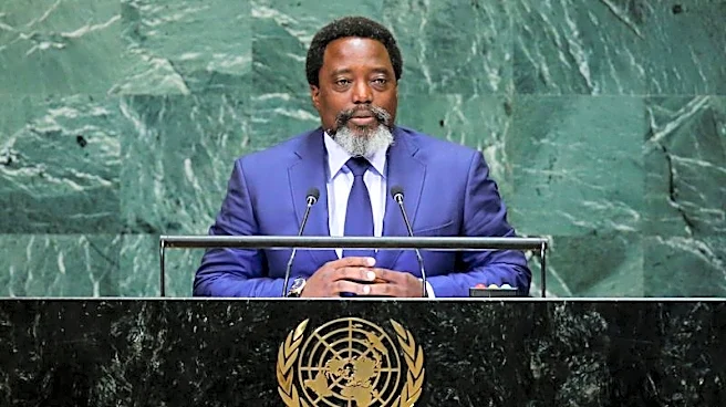 US imposes sanctions on former Congo President Joseph Kabila